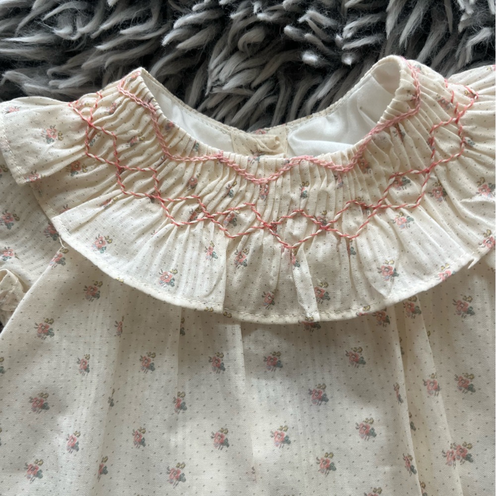 Tartine et Chocolat Baby Girl Flower Cotton Dress 3M - Picture 2 of 8